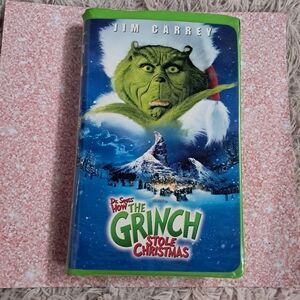 Disney's How the Grinch Stole Christmas VHS tape! Tested, works, great condition